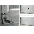 thumbnail image 4 of Kohler K-3981 Tresham 1.28 Gpf Elongated One-Piece Comfort Height Toilet - Cashmere, 4 of 7