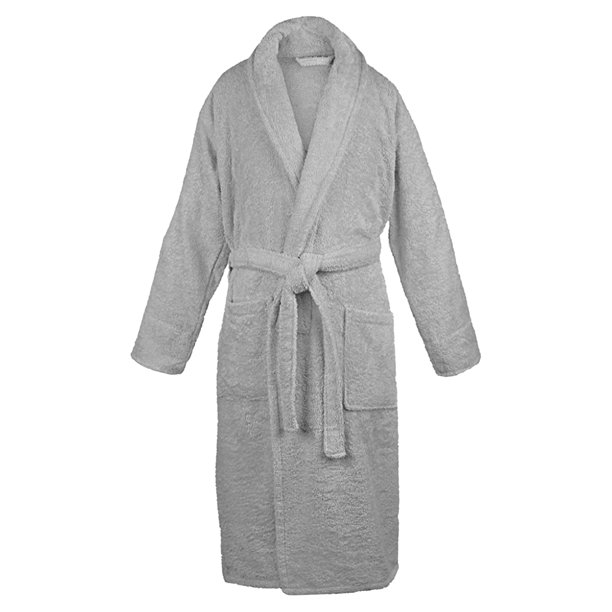 A&R Towels - Bata de Noche para Adultos Unisex (Gris Antracita) A&R Towels UTRW6532_anthracitegrey