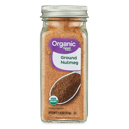 Great Value Organic Ground Nutmeg  1.8 oz