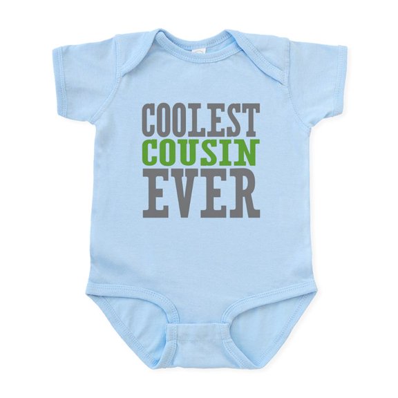 CafePress - Coolest Cousin Infant Bodysuit - Baby Light Bodysuit, Size Newborn - 24 Months