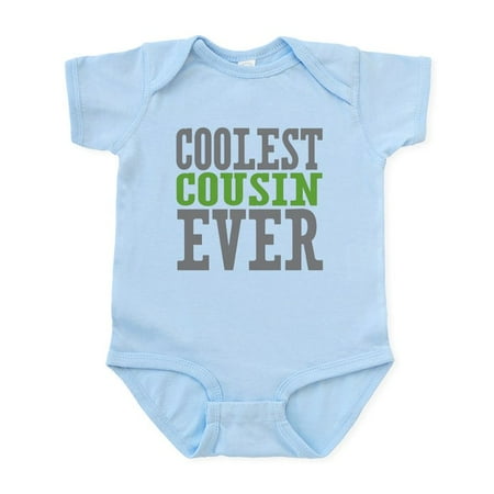 

CafePress - Coolest Cousin Infant Bodysuit - Baby Light Bodysuit Size Newborn - 24 Months