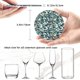 thumbnail image 4 of Posavasos de cuero de 6 piezas, alfombra de estilo náutico, patrón tradicional oriental de olas del océano con espuma y salpicaduras, posavasos para bebidas, posavasos para tazas, regalo de, 4 of 7