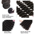 thumbnail image 3 of Hair Bundles HertFeu Deep Wave 10A para cabello virgen brasileño, 3 of 9
