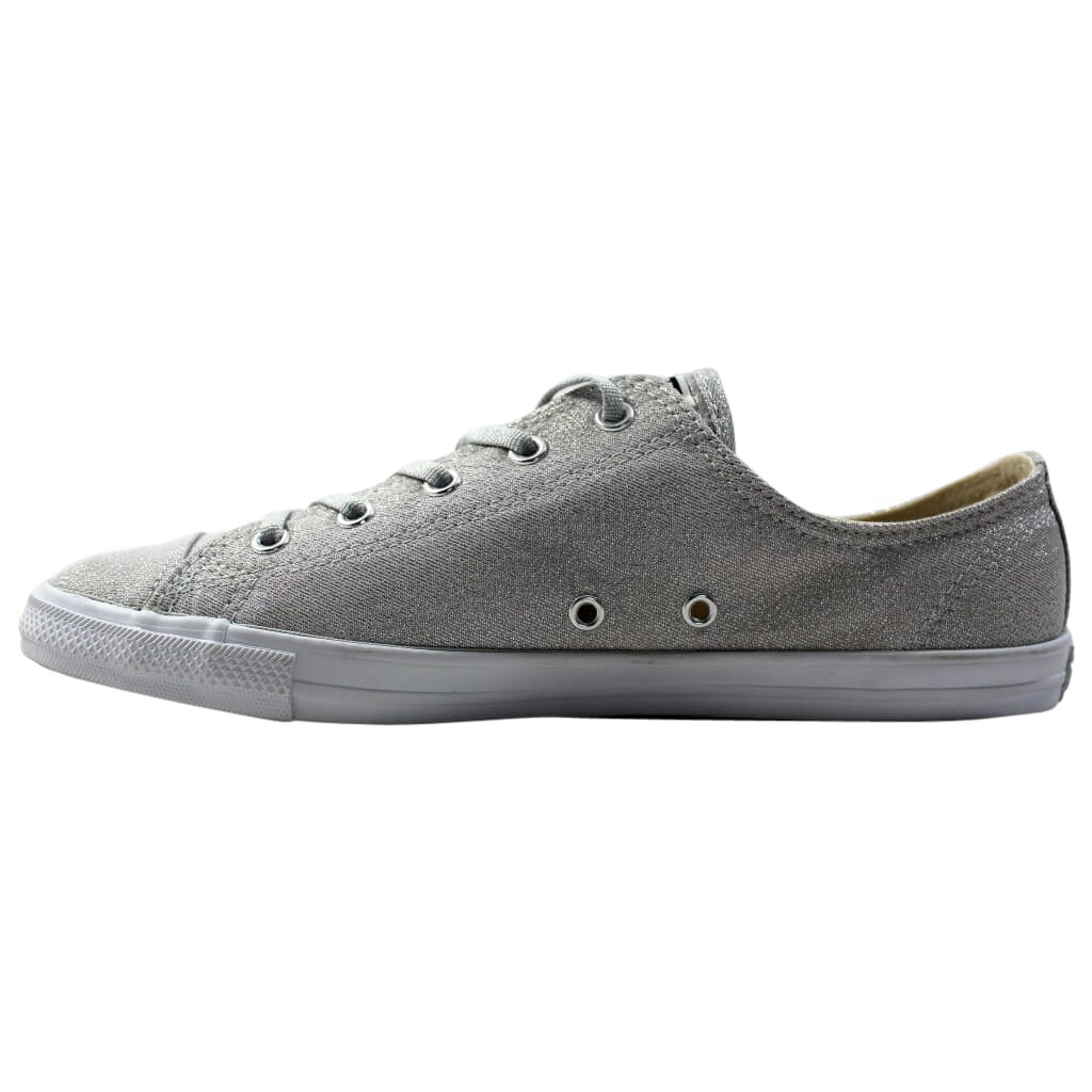 women's chuck taylor ox mono sneaker in silver