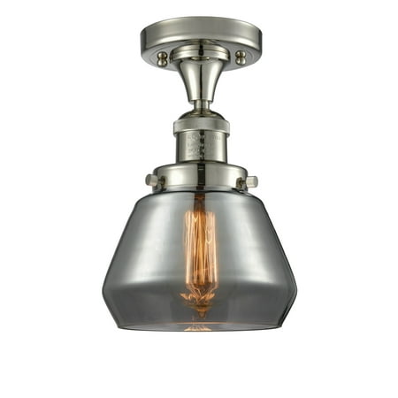 

Innovations Lighting 517-1Ch Fulton Fulton 1 Light 7 Wide Semi-Flush Ceiling Fixture -