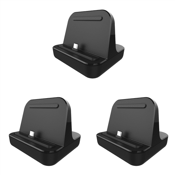 3X Type-C Charger Dock USB C 3.1 Cradle Charging Station for Android Phone 5V 2A for Type-C Smartphones