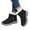 Black, variant on YOUYEDIAN Boots for Women Fashion Plush Lined Warm Comfy Round Toe Versatile Side Zipper Ankle Booties Casual Winter Outdoor Platform Walking Shoes