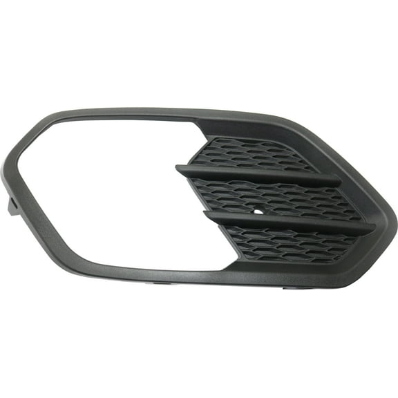 Front Bumper Grille Compatible with FORD ESCAPE 2017 Left Driver Side Outer Textured Black