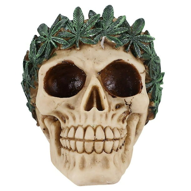 1 pieza de decoración de calavera para decoración de Halloween.