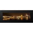 thumbnail image 2 of Ronin 24x9 Black Modern Framed Museum Art Print Titled - Cologne Skyline, 2 of 5