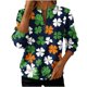 thumbnail image 3 of TaTaai Women St. Patrick's Day Print Casual Loose Round Neck Sweatshirt Long Sleeve Pullover Top Soft Comfortable for Daily Home Office Streetwear Gift, 3 of 5