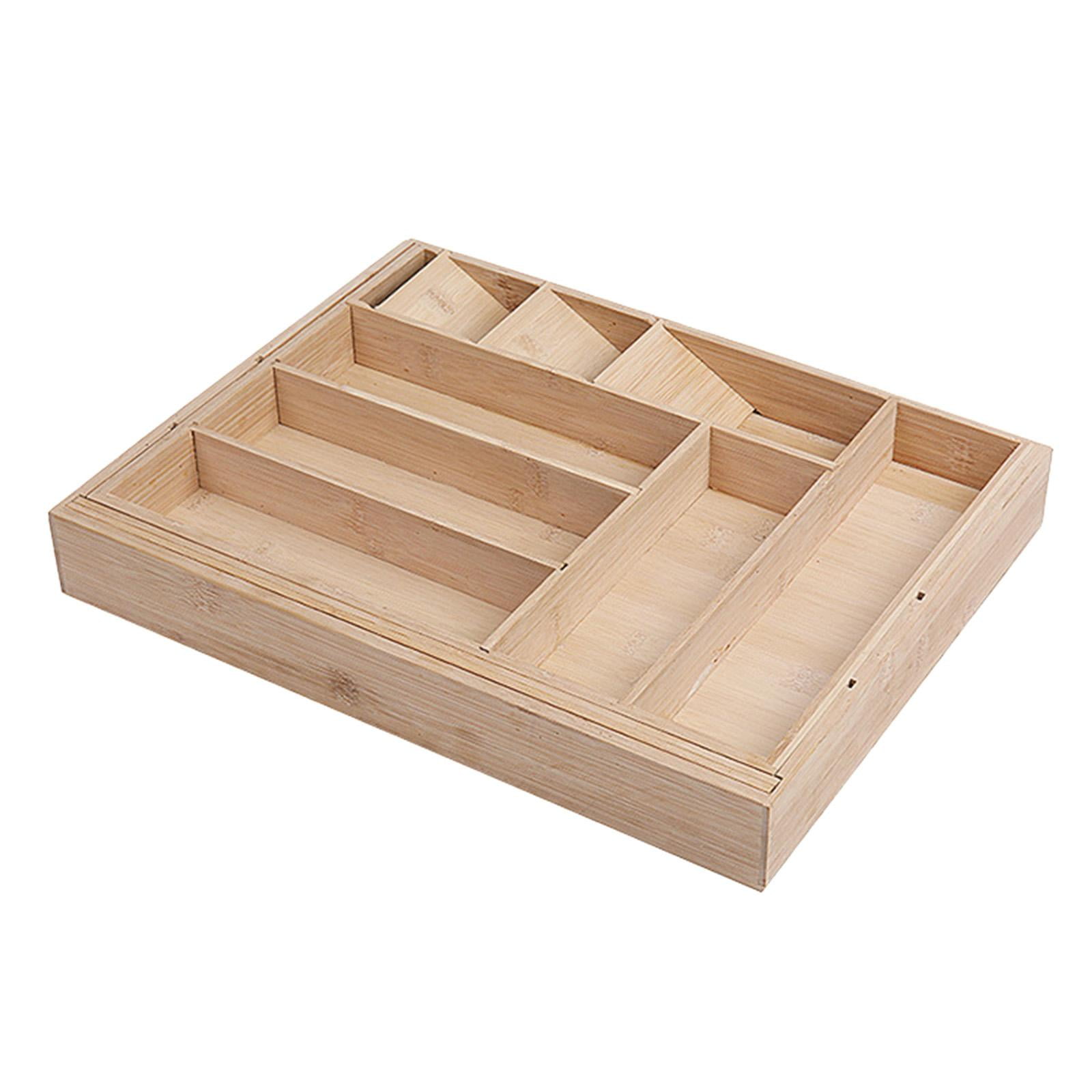 Fiocias Cutlery Drawer Utensil Organizer Save Space Silverware Organizer for Office