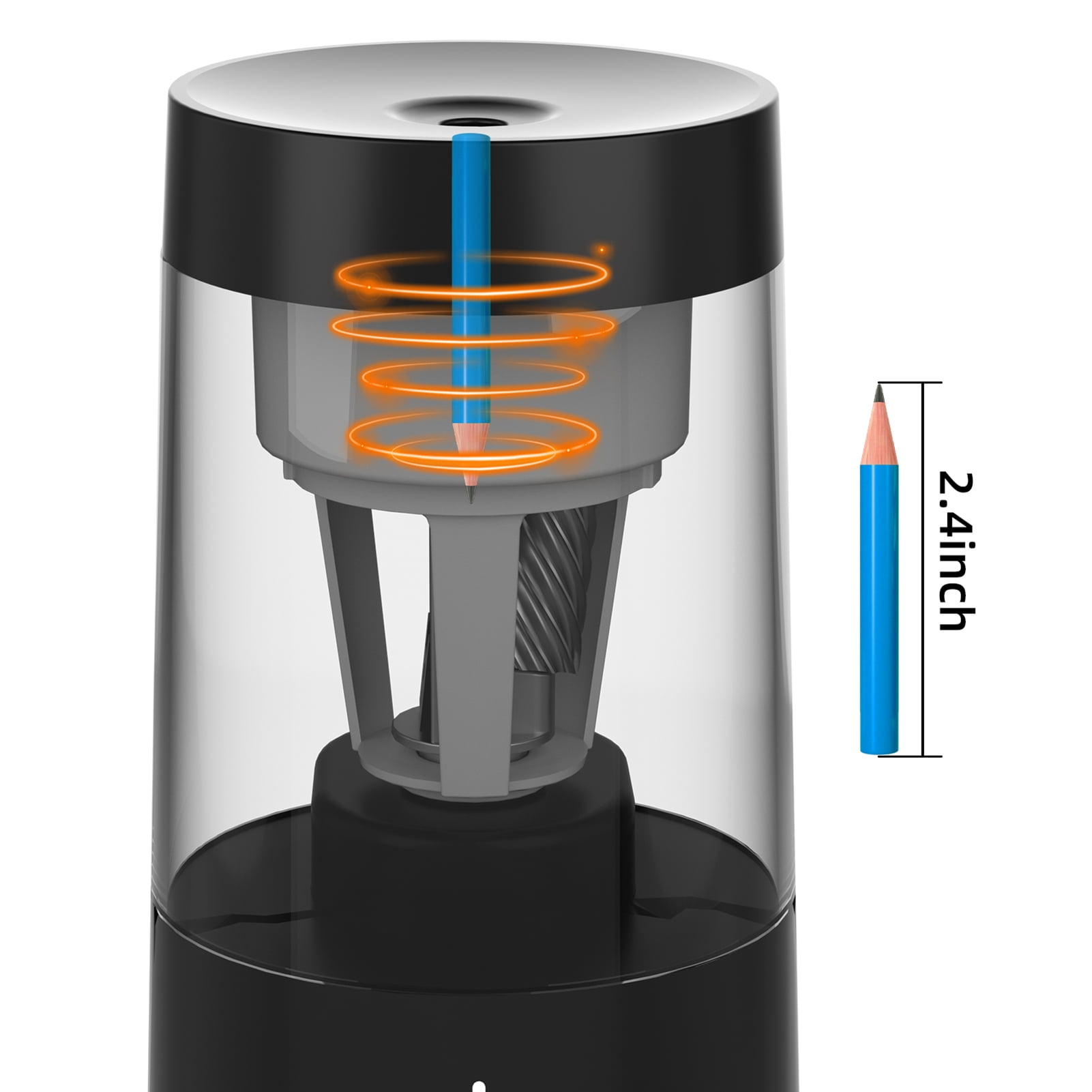 pencil sharpener,Portable Battery Powered 6-8mm Pencil Round Pencil Pencil Round Pencils Round Office Battery Powered Pencil Battery Powered Pencils Office
