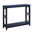 thumbnail image 3 of Convenience Concepts Omega Console Table with Shelf, Cobalt Blue, 3 of 6