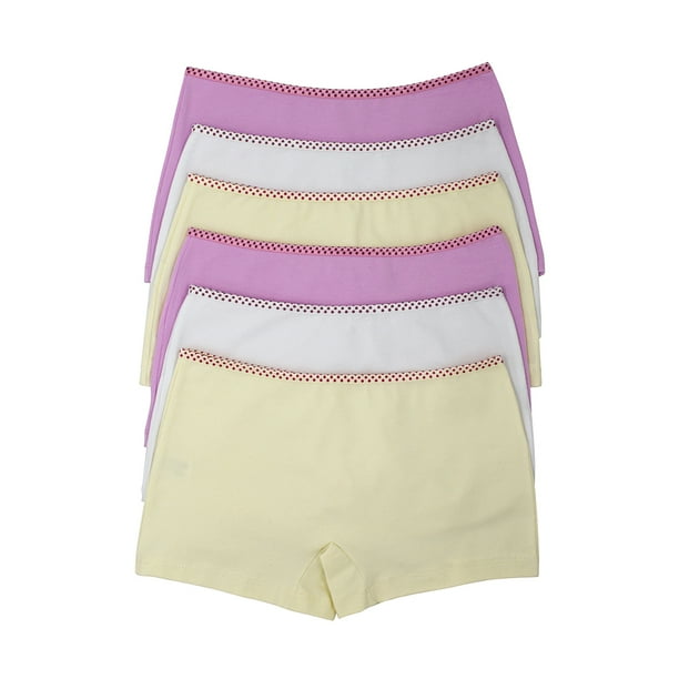 Paquete de Bóxer para Niña Adda Kids Modelo Y-301, Bóxer infantil, Colores surtidos básicos
