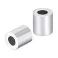 thumbnail image 1 of Unique Bargains M3 Aluminum Sleeve Crimp 3mm(1/8 In) Steel Wire Rope Button Stop 100 Pcs, 1 of 4