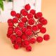 thumbnail image 2 of 200pcs Mini de Acebo de Fruta Flores Artificial Decoración Navidad Roja Sunnimix Flor artificial, 2 of 8