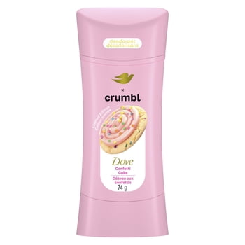 Dove Crumbl Aluminum-Free Deodorant Stick Confetti Cake, 74 g | Limited Edition