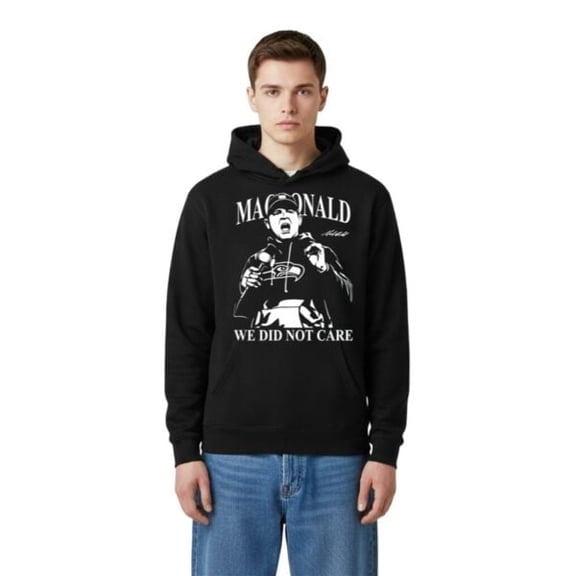 Mike Macdonald We Did Not Care Seahawks Shirt - Hoodie - Fan Gift Sizes S-3XL