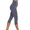 Gray Blue, variant on Stelle Women's Yoga Capri Yoga Pants with Side Pocket
