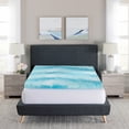 thumbnail image 6 of Healthcare SC, LLC Bodipedic Cooling Gel Swirl Memory Foam Mattress Topper Full - 3 Inch, 6 of 6