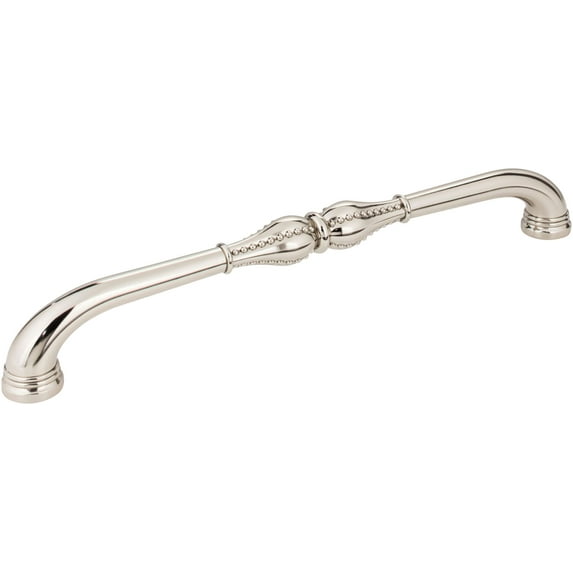 Jeffrey Alexander 918-12 Prestige 12" Center To Center Appliance Pull - Nickel