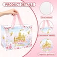 thumbnail image 4 of Her Royal Fiveness Birthday  Bag,   Castle Floral Princess 5th Birthday  Wrap Bags with Handles, Tissue Paper and Greeting Card for Girls 5 Year Old Party Favors Decorations, 4 of 6