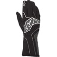 thumbnail image 1 of Guantes Alpinestars TECH-1 K V2 negros antracita para carreras de karts, 1 of 3