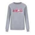 thumbnail image 6 of Christmas Sweatshirt for Womens Fashion Crewneck Christmas Printed Pullover Top Winter Long Sleeve Sweaters Loose Plus Size Blouses Tops, 6 of 6