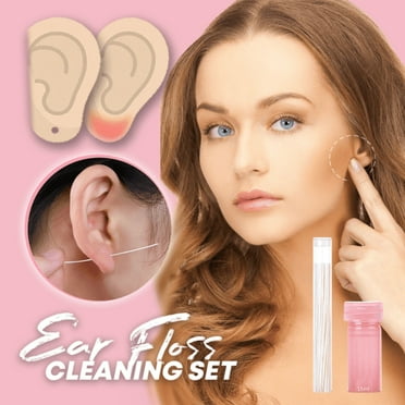 Kokovifyves 15Ml Ear Hole Cleaning Kit,Ear Line Cleaning Ear Cavity Liquid Deodorizing Cleaning