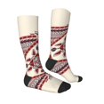 thumbnail image 4 of Lsque Fashion Tatreez Printed Crew Socks Men's Women's LightWeight Thin Casual Calf Socks ,Knee High Socks,Cotton Socks, 4 of 9