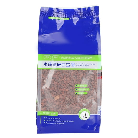 Aquarium Landscaping Gravel Volcanic Sand Fish Tanks Decoration Stone Pebbles Colorfast 1L