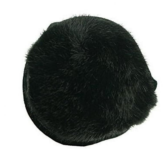 180s Women's Ear Warmers - Vail Faux Fur Black