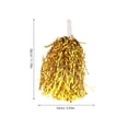 thumbnail image 4 of SHISUYAN 8Pcs Cheerleading Hand Flower Mixed Color PET 11.8*3.9in for High School Students, 4 of 9