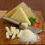 igourmet Italian Locatelli Pecorino Romano Cheese - Quarter Wheel (15 pound) -Aged for a minimum of nine months, this cheese is hard and dense; strong and sharp in flavor