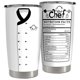 thumbnail image 1 of Vaso de acero inoxidable SANDJEST, vaso de viaje aislante de 590 ml, 1 of 7