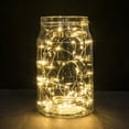 thumbnail image 4 of String Fairy Light Battery Operated, 1M 10 LED Mini Waterproof Fairy String Lights Copper Wire Firefly Starry Lights for DIY Wedding Party Mason Jars Crafts Christmas Decoration,Wa, 4 of 5