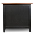 thumbnail image 5 of Leick Furniture Favorite Finds Shaker Storage Wood End Table in Slate Black, 5 of 5