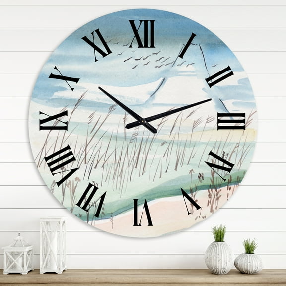 Designart 1 in Traditional Wall Clock