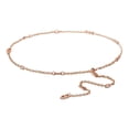thumbnail image 2 of Runquan Mode Femmes Taille Ceinture Ceinture pour Jeans Robe Vêtements Accessoires Or, 2 of 8
