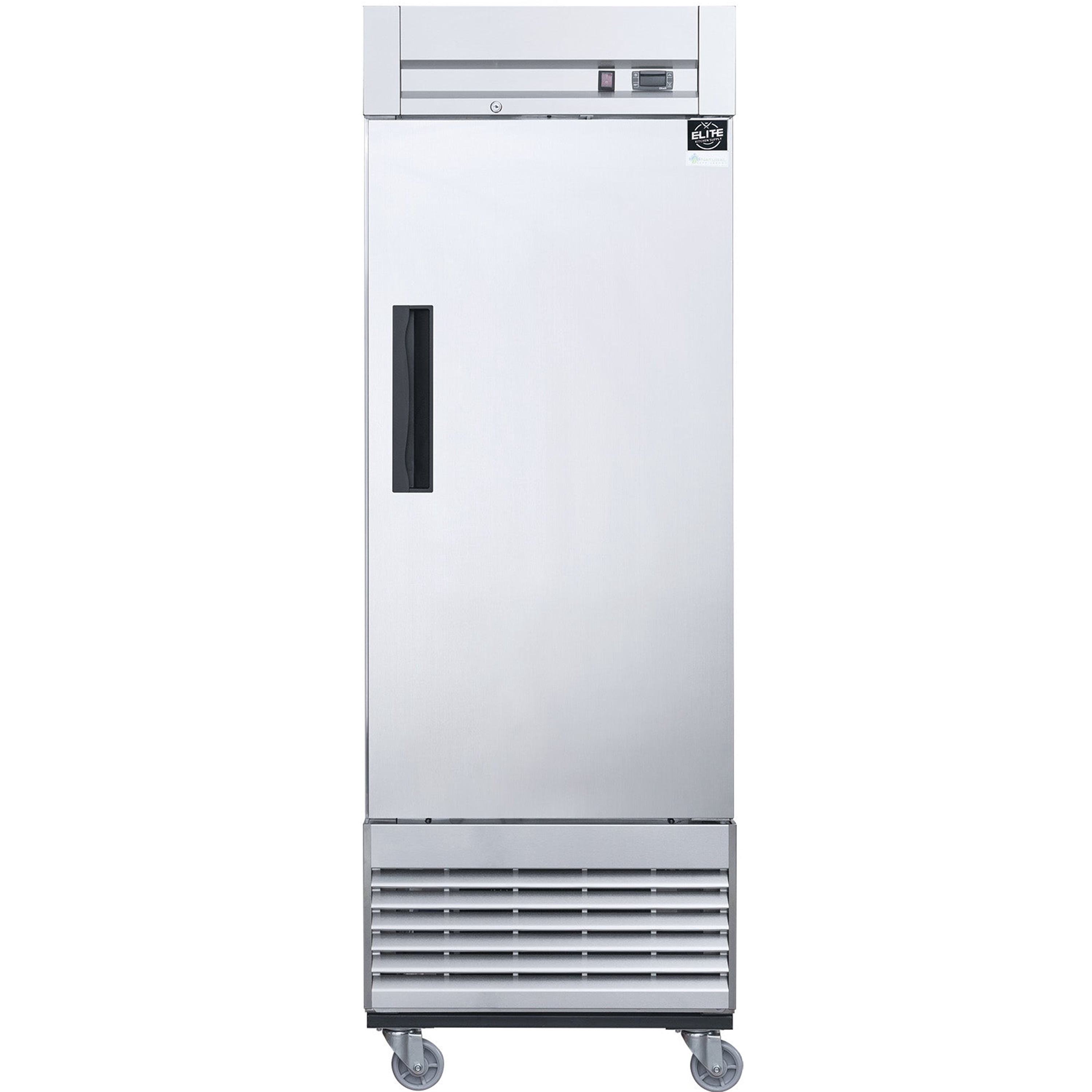 NSF 27 in. Reach-In Commercial Freezer 18.6 Cu.Ft. Solid Single Door Freezer, Upright Freezer in Stainless Steel
