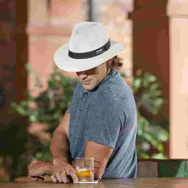 Panama Jack Hat Men Panama Jack Matte Toyo Straw Safari Sun Hat