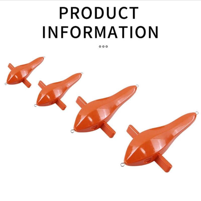 CEORPER Trolling Plane Shaped Teaser Fishing Tackle Fish Shape Boats Fishing Lure