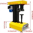 thumbnail image 2 of Auto Electric Can Sealer Various Iron Plastic Cans Auto Can Sealer Tin Can Sealer Semi-automatic Can Seamer with Dia 85mm, 2 of 12