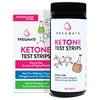 PREGMATE Ketone Test Strips For Diabetics Paleo Ketogenic Low Carb Dieters (100 Tests)