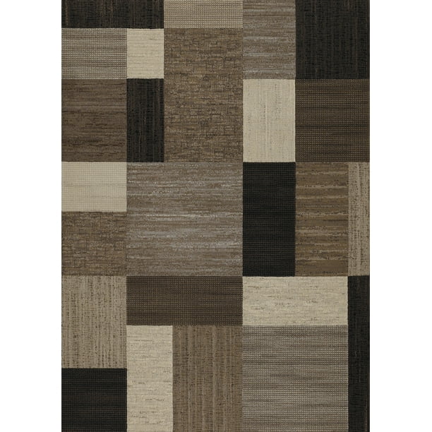 Couristan Everest Geometrics Rug, Brown, Multi-Colored - Walmart.com