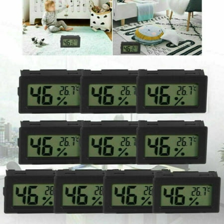 

Jinyi 10/20/30X Mini Digital Lcd Thermometer Hygrometer Temperature Humidity