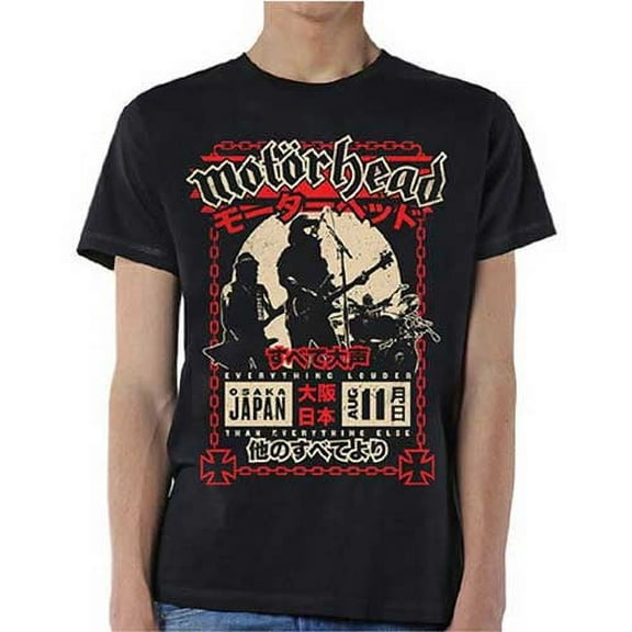 Motorhead Unisex T-Shirt Loud in Osaka (Small)