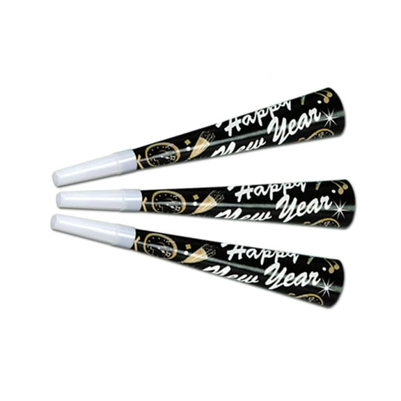 New Year Tymes Horns (Pack of 100)