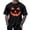A68 Black, variant on Glisme Men's Halloween T-Shirts Graphic Print Short Sleeve Round Neck T-Shirt Party Loose Fit Men Tops